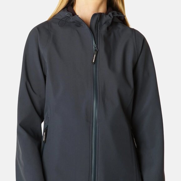 Ilse Jacobsen Daybreak 2, Soft Shell Rain Jacket - Dark Indigo, sz. EU38, NWT - Picture 4 of 12